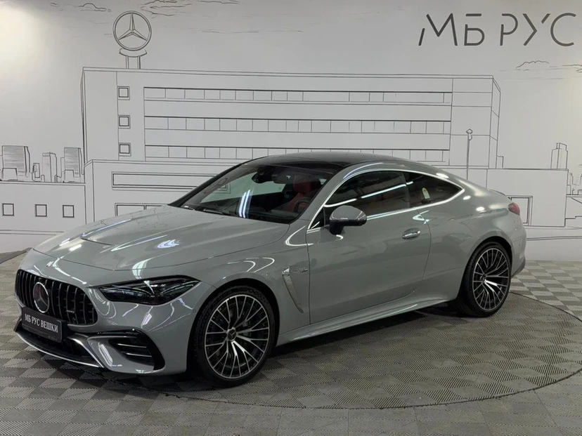 Автомобиль Mercedes-Benz CLE AMG I поколение 3.0 AT 4WD (449 л.с.) AMG CLE 53 4matic+ Серый 2025 с пробегом 15 км