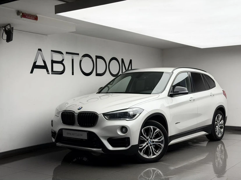 BMW X1 II поколение (F48) 2.0d AT 4WD (150 л.с.) Sport Line Белый 2017 с пробегом 203 400 км