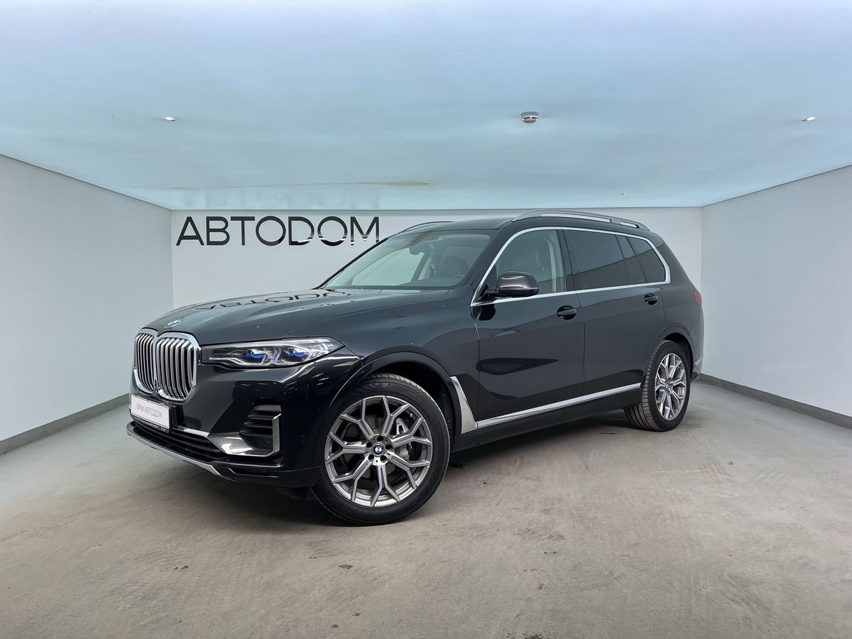 BMW X7 I поколение (G07) 3.0 AT 4WD (340 л.с.) Pure Excellence Чёрный 2019 с пробегом 109 284 км