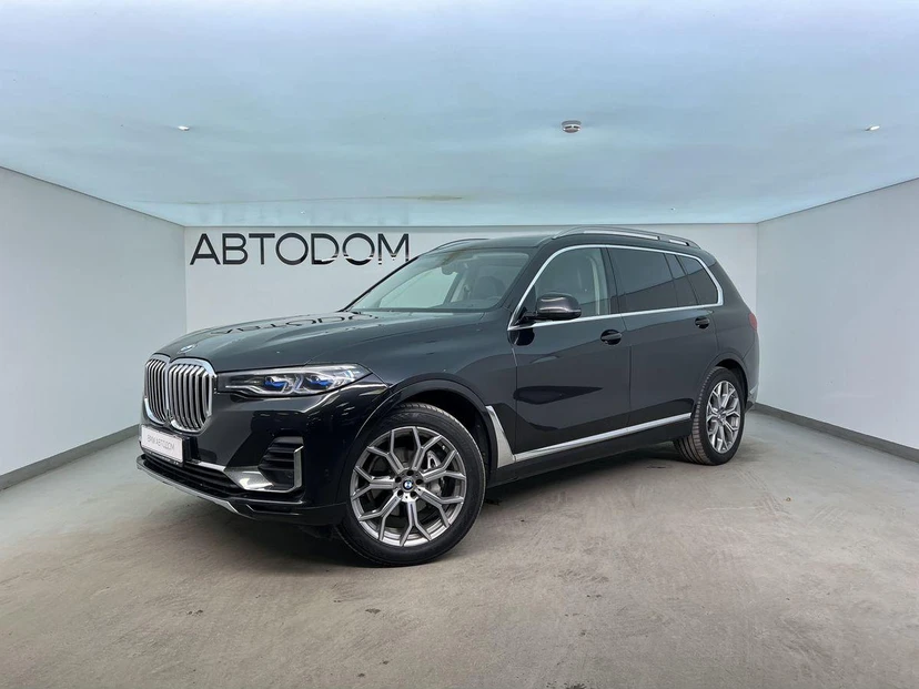 BMW X7 I поколение (G07) 3.0 AT 4WD (340 л.с.) Pure Excellence Чёрный 2019 с пробегом 109 284 км
