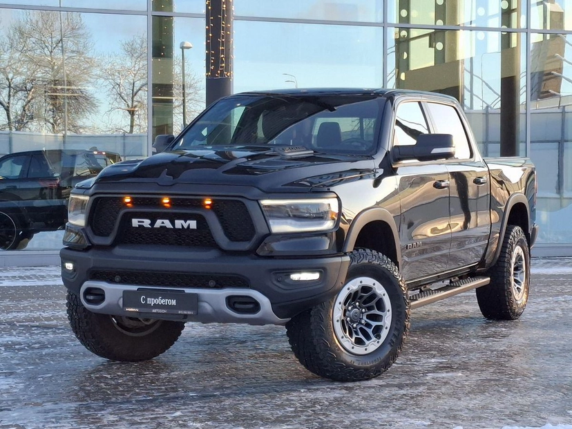 Автомобиль RAM 1500 V поколение 5.7 AT 4WD (395 л.с.) Rebel Чёрный 2022 с пробегом 34 041 км