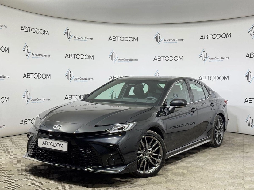 Автомобиль Toyota Camry IX поколение (XV80) 2.0hyb CVT (197 л.с.) Premium Чёрный 2025 с пробегом 12 км