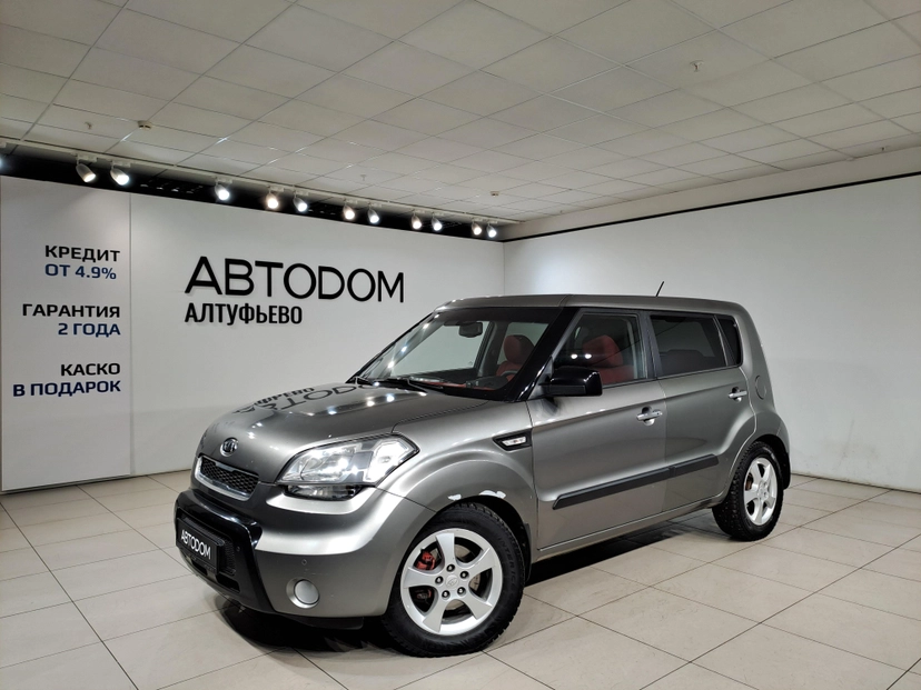 Автомобиль Kia Soul I поколение 1.6d AT (128 л.с.) Base Серый 2010 с пробегом 195 665 км