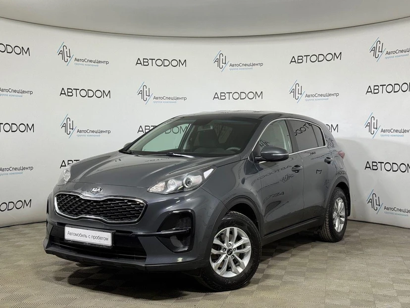 Автомобиль Kia Sportage IV поколение 2.0 AT (150 л.с.) Classic "Тёплые Опции" Чёрный 2018 с пробегом 115 192 км