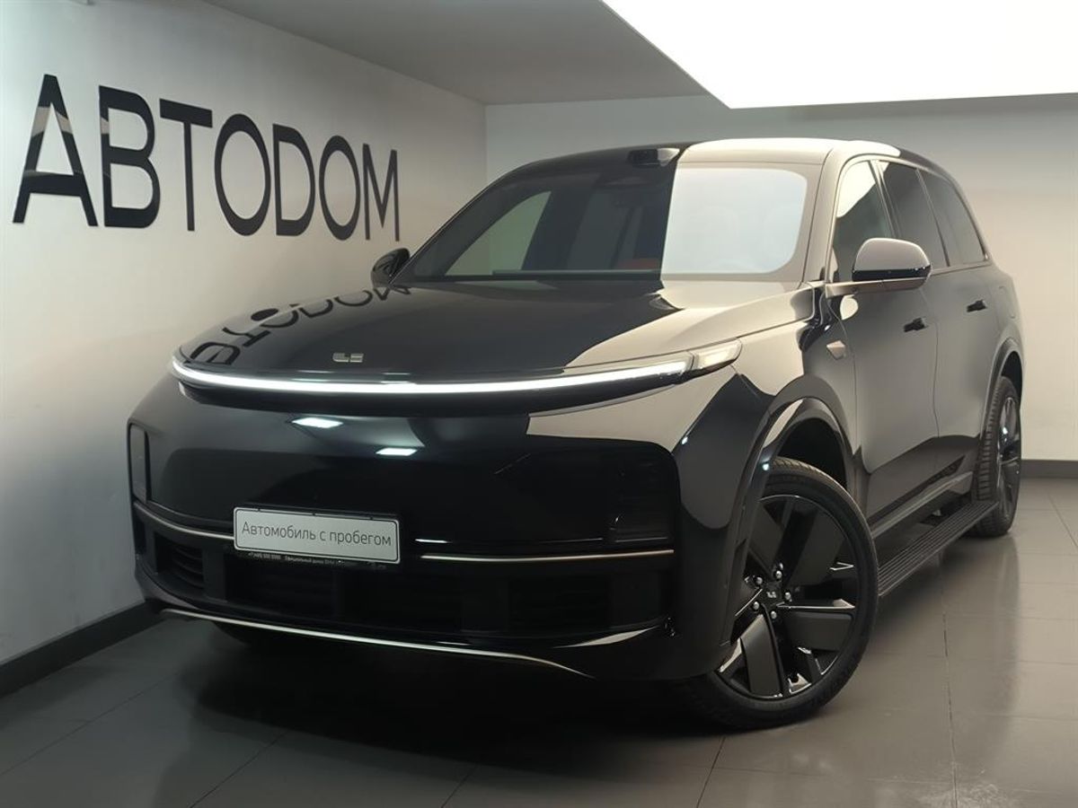 Автомобиль LiXiang L9 I [рестайлинг] 1.5hyb AT 4WD (449 л.с.) Ultra (2025) Чёрный 2025 