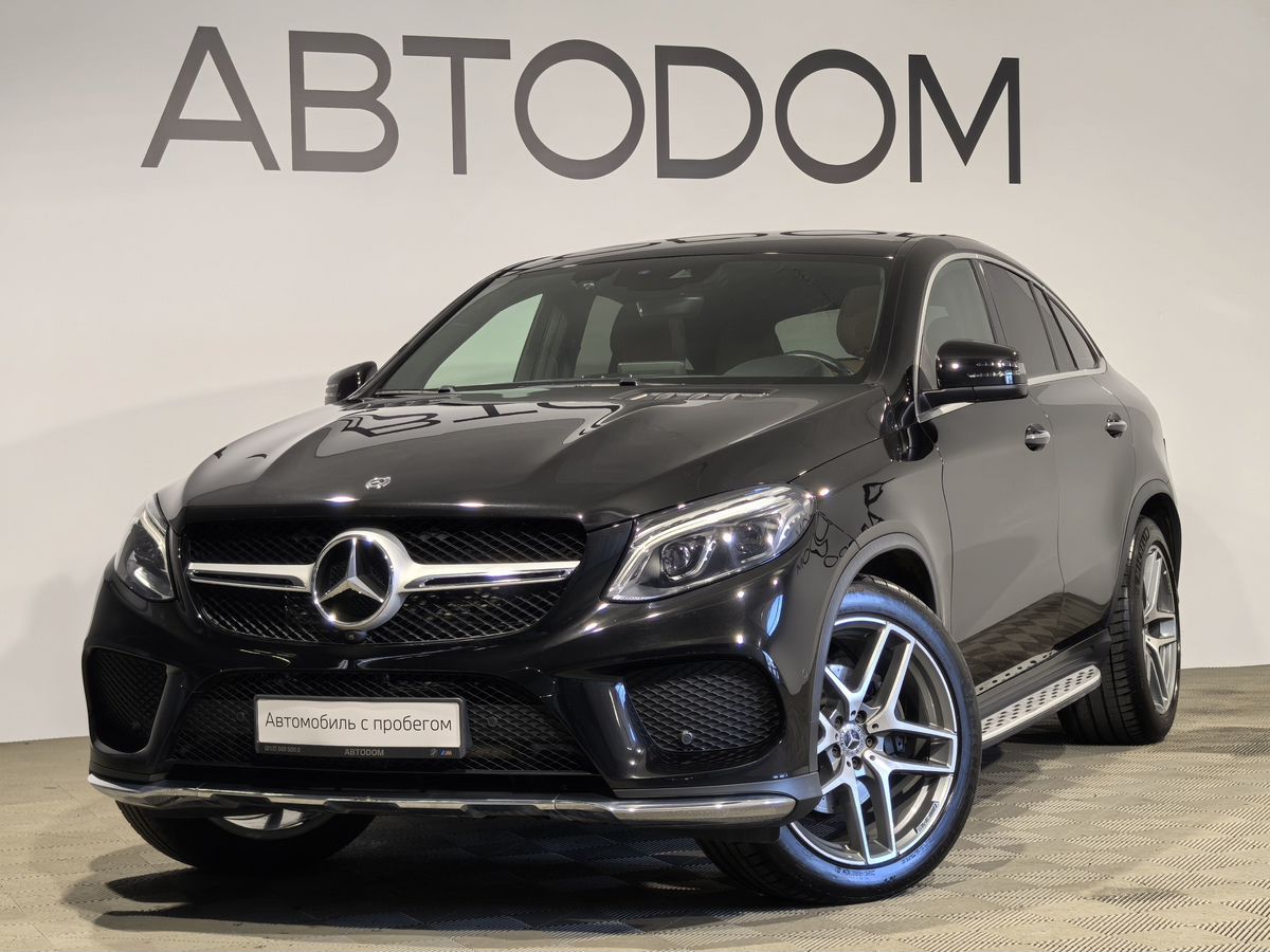 Mercedes-Benz GLE coupe I поколение (C292) 350 3.0d AT 4Matic (249 л.с.) Особая серия Чёрный 2018 с пробегом 44 217 км