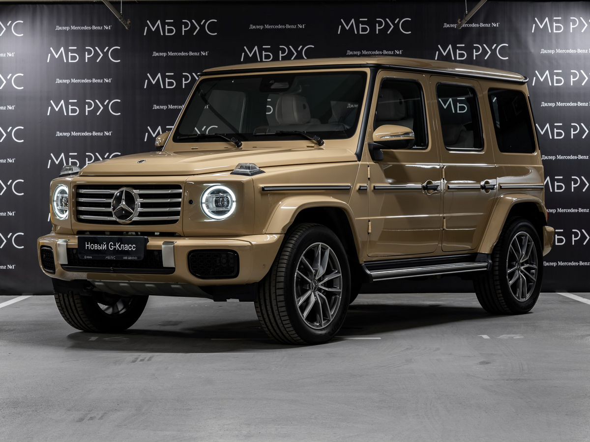 Автомобиль Mercedes-Benz G-Класс III (W463) [рестайлинг] G 450 3.0d AT 4Matic (367 л.с.) G 450 d AMG Line Коричневый 2025 с пробегом 30 км