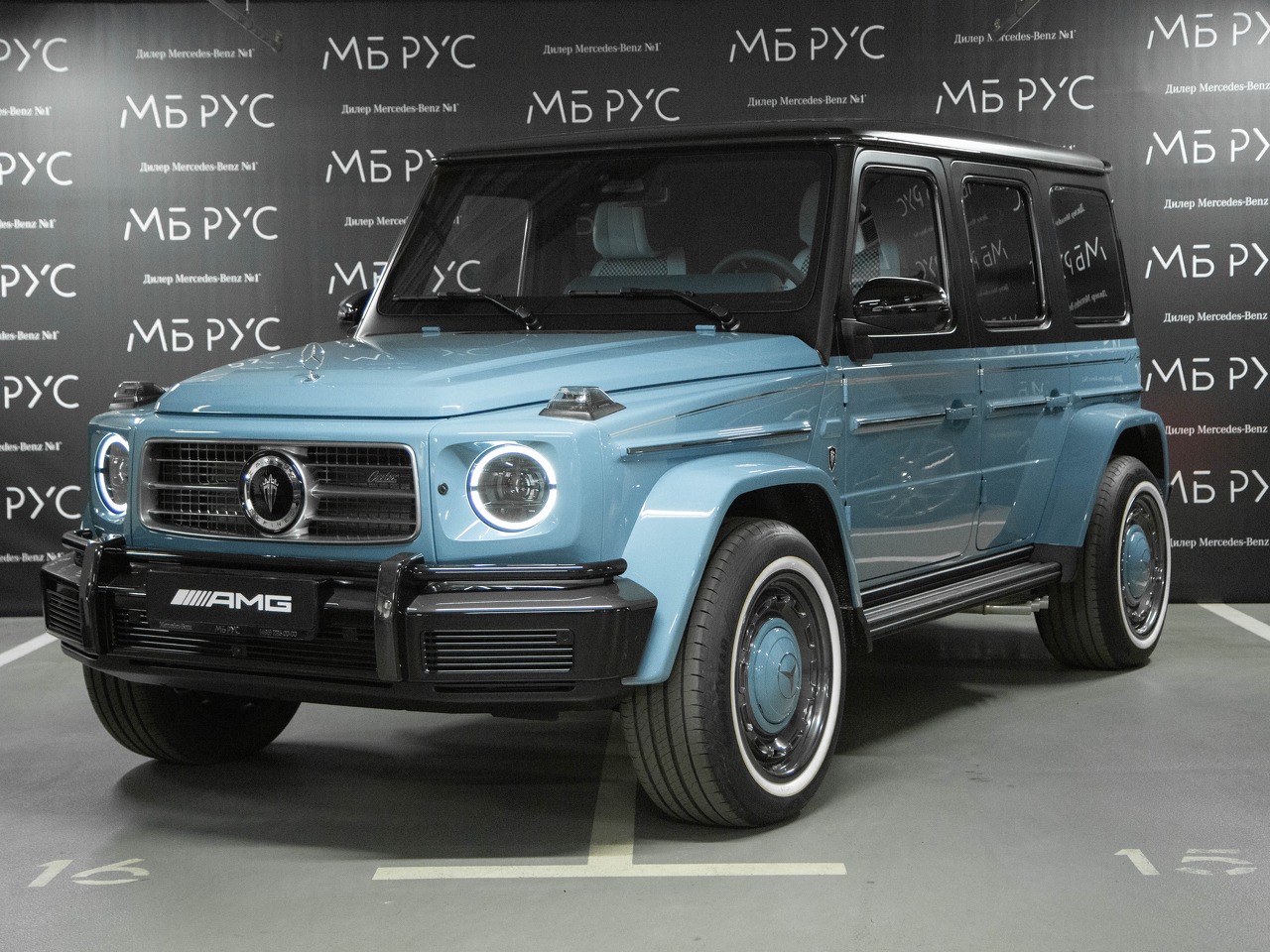 Mercedes-Benz G-Класс AMG II (W463) [рестайлинг] G 63 4.0 AT 4Matic (585 л.с.) AMG G 63 Синий 2026 