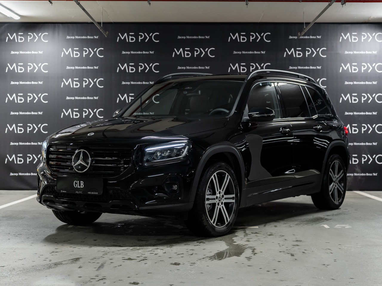 Автомобиль Mercedes-Benz GLB I (X247) [рестайлинг] 220 2.0 AMT 4Matic (190 л.с.) Base Чёрный 2025 