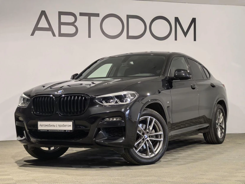 BMW X4 II поколение (G02) 2.0 AT 4WD (184 л.с.) M Sport Чёрный 2020 с пробегом 83 108 км