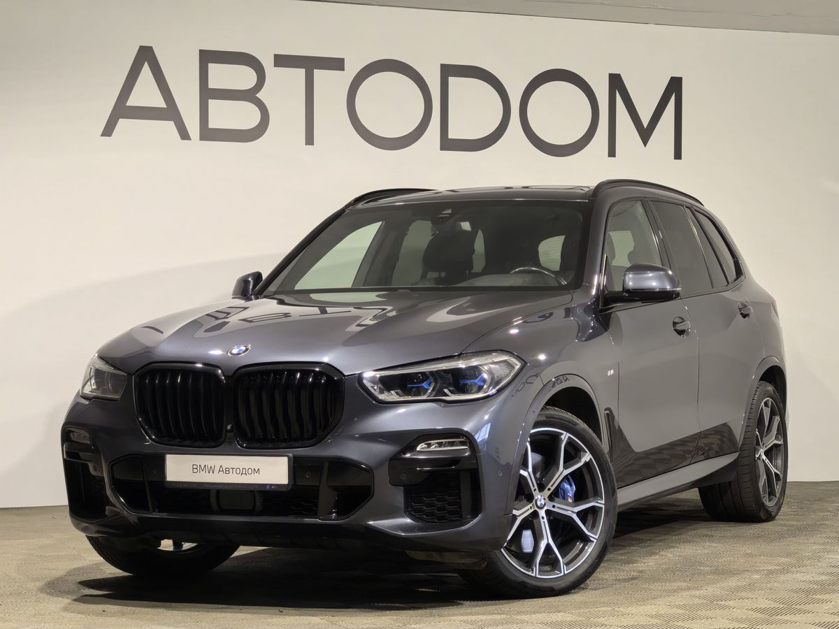 BMW X5 IV поколение (G05) 3.0d AT 4WD (340 л.с.) M Sport Pro Серый 2020 с пробегом 124 797 км