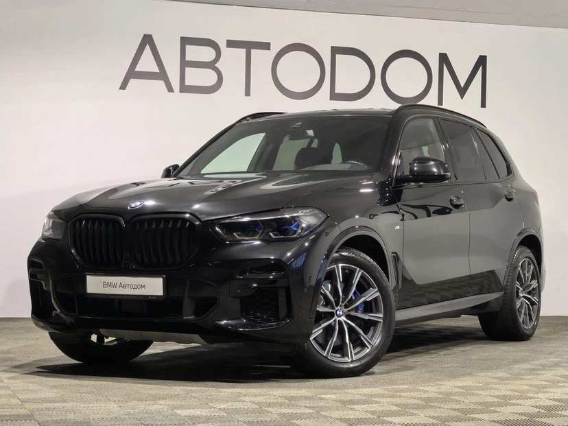 BMW X5 IV поколение (G05) 3.0d AT 4WD (249 л.с.) M Sport Pro Чёрный 2021 с пробегом 100 157 км
