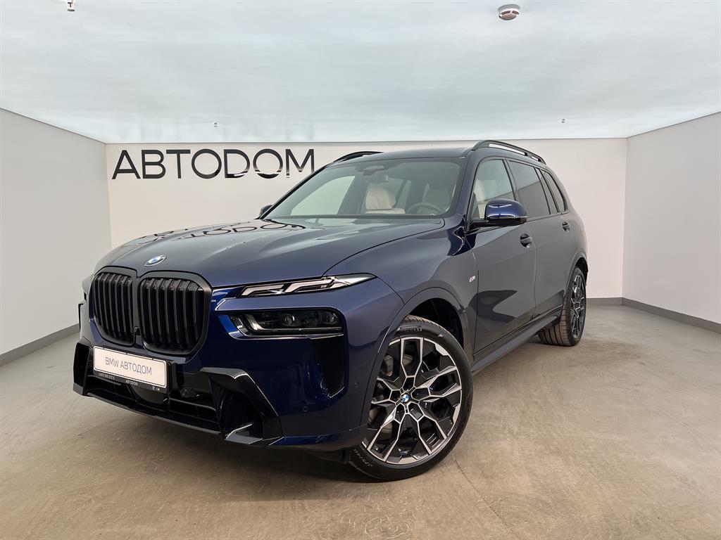 Автомобиль BMW X7 I (G07) [рестайлинг] 3.0d AT 4WD (340 л.с.) xDrive40d Синий 2025 