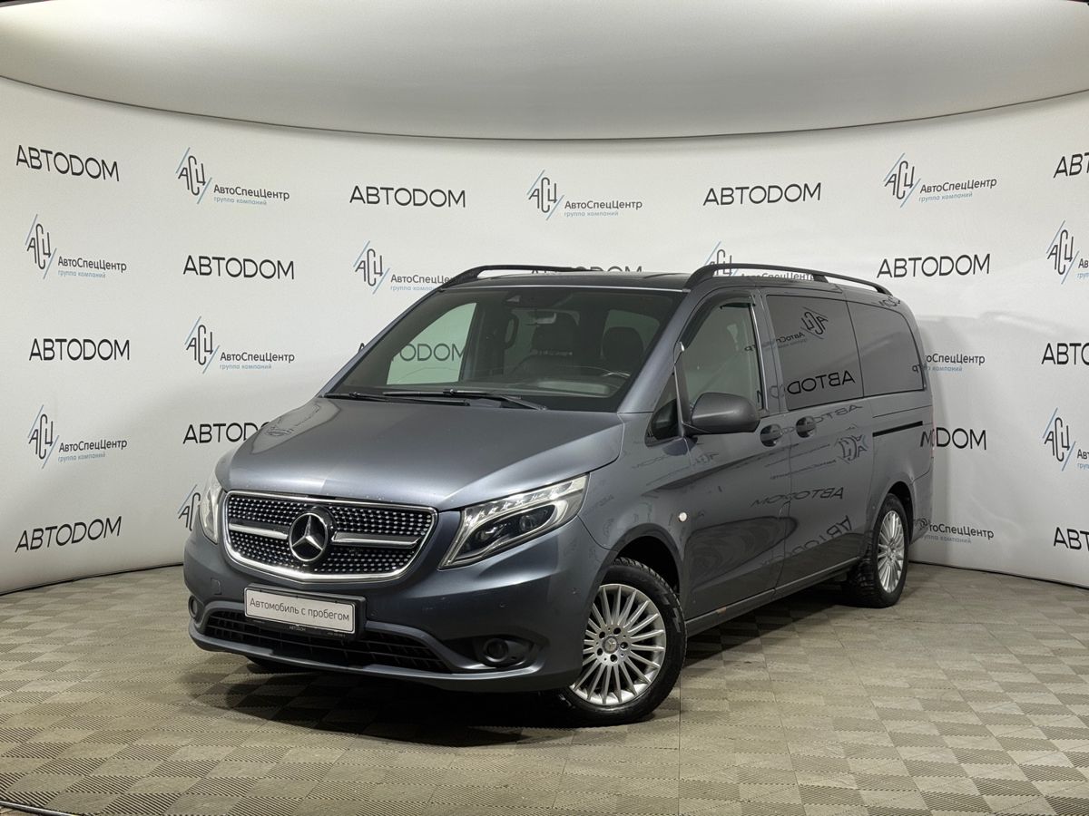 Автомобиль Mercedes-Benz Metris I поколение 2.0 AT (211 л.с.) Base Серый 2017 с пробегом 271 967 км