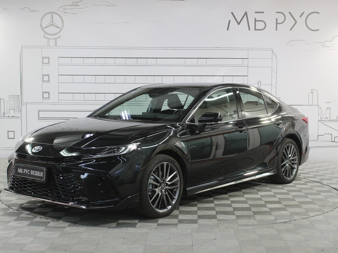 Toyota Camry IX поколение (XV80) 2.0hyb CVT (197 л.с.) Sport PLUS Чёрный 2026 