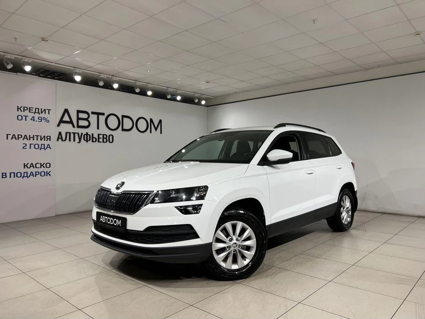 Skoda Karoq I поколение 1.4 AMT 4WD (150 л.с.) Ambition Белый 2022 с пробегом 25 000 км