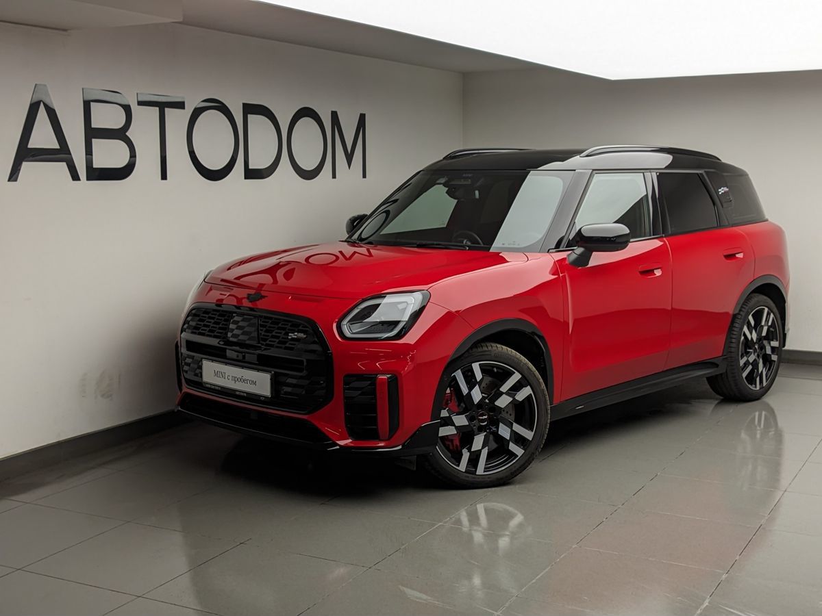 MINI Countryman III поколение (U25) JCW 2.0 AMT 4WD (300 л.с.) John Cooper Works Trim Красный 2024 