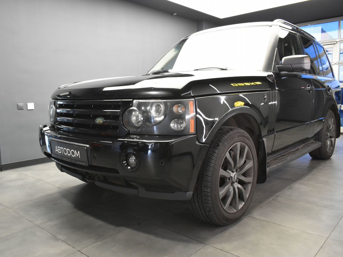 Land Rover Range Rover III [рестайлинг] 3.6d AT 4WD (271 л.с.) Vogue Чёрный 2006 с пробегом 333 881 км