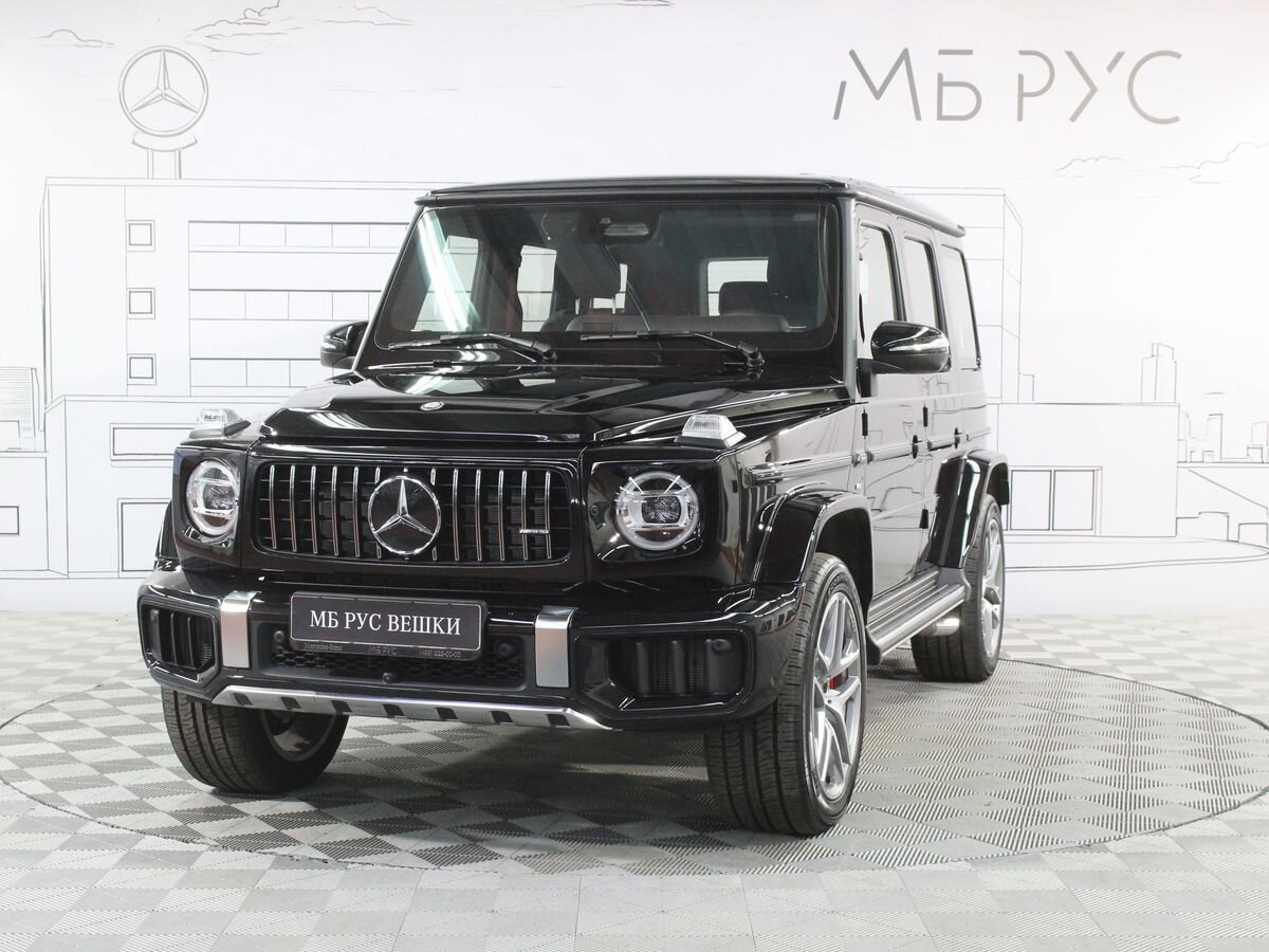 Автомобиль Mercedes-Benz G-Класс AMG II (W463) [рестайлинг] G 63 4.0 AT 4Matic (585 л.с.) AMG G 63 Чёрный 2025 с пробегом 10 км