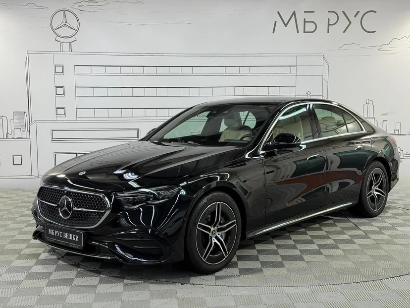 Автомобиль Mercedes-Benz E-Класс VI поколение (W214/S214) 2.0 AT 4Matic (258 л.с.) AMG Line Чёрный 2025