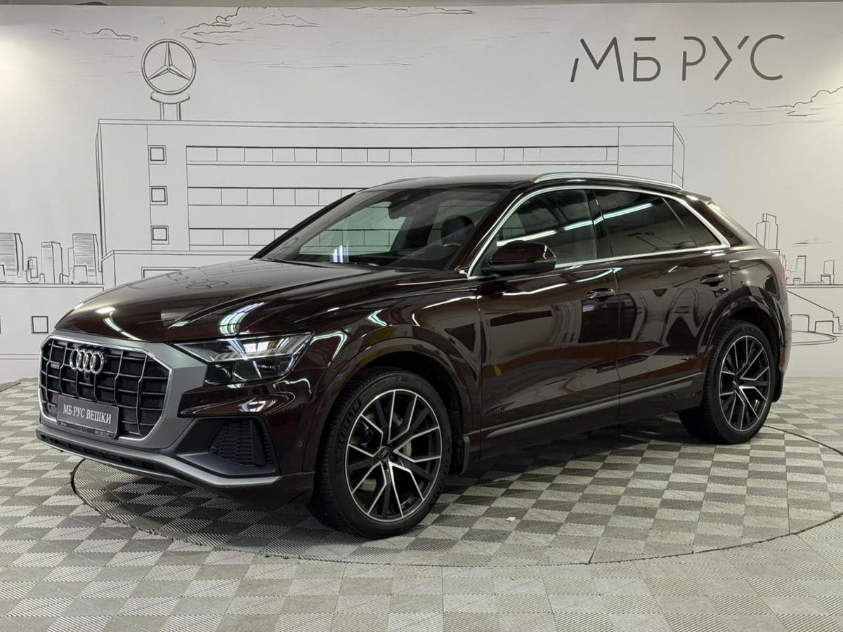 Audi Q8 I поколение (4M) 3.0d AT 4WD (249 л.с.) Sport Коричневый 2020 с пробегом 79 808 км