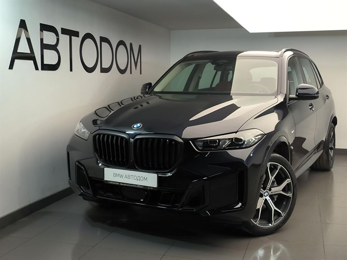 BMW X5 IV (G05) [рестайлинг] 2.0 AT 4WD (258 л.с.) Premium M Sport Night Чёрный 2026 