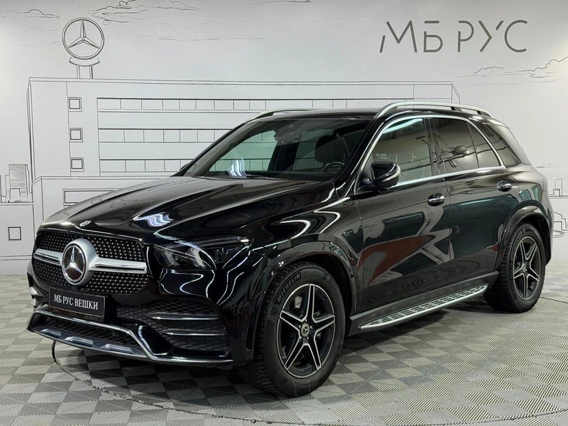 Автомобиль Mercedes-Benz GLE II поколение (V167) 450 3.0 AT 4Matic (367 л.с.) Sport Plus Чёрный 2020 с пробегом 151 125 км
