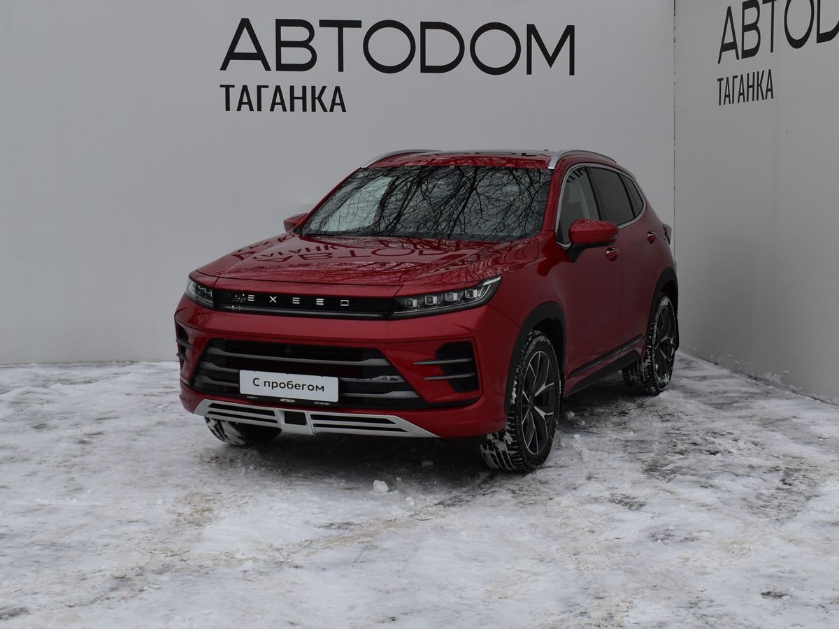 Автомобиль EXEED LX I [рестайлинг] 1.6 AMT 4WD (150 л.с.) Premium Plus Красный 2022 с пробегом 85 560 км