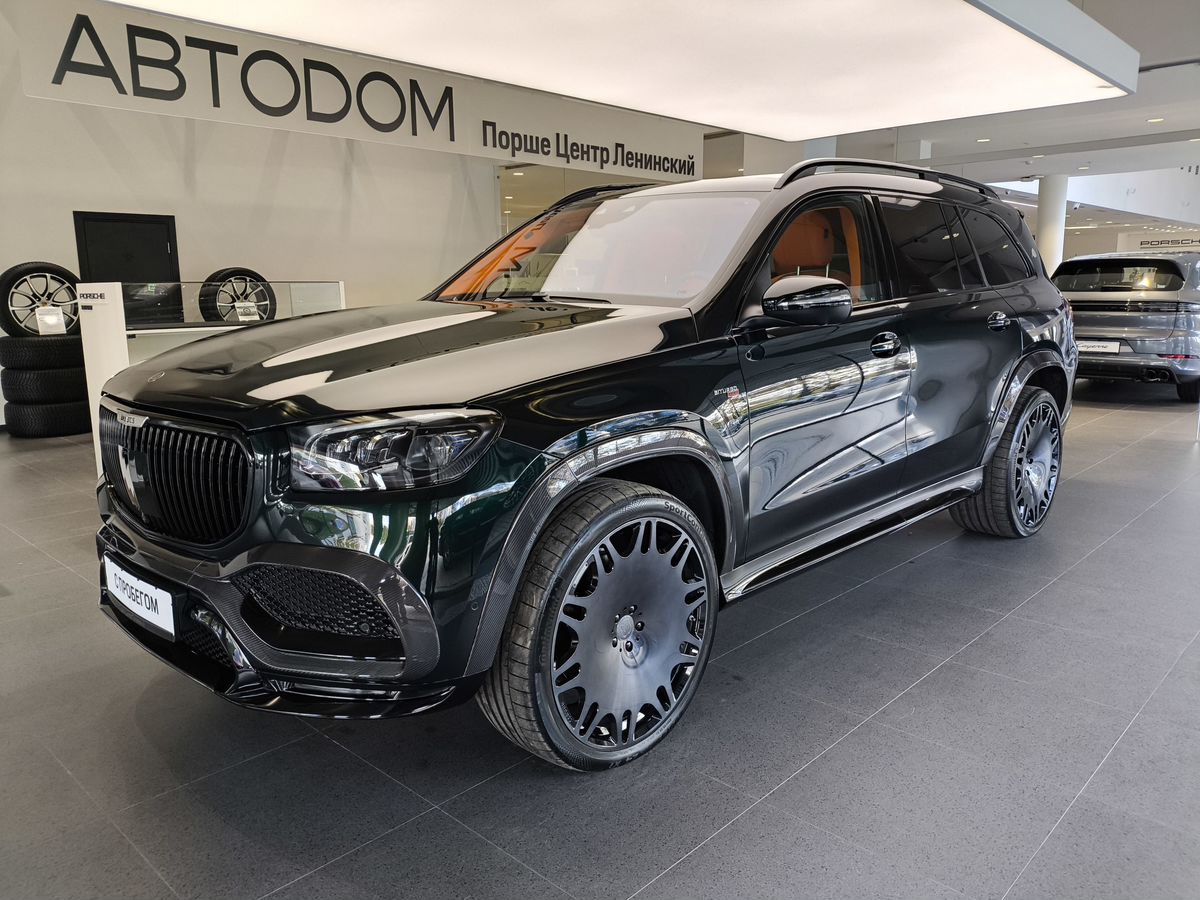 Mercedes-Benz Maybach GLS I поколение 600 4.0 AT 4Matic (558 л.с.) Base Зелёный 2023 с пробегом 26 535 км