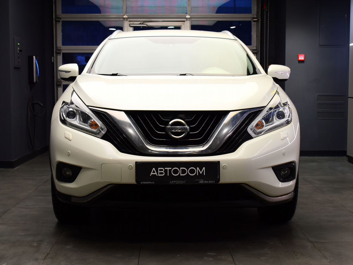 Автомобиль Nissan Murano III поколение (Z52) 3.5 CVT 4WD (249 л.с.) High+ Белый 2019 с пробегом 68 698 км