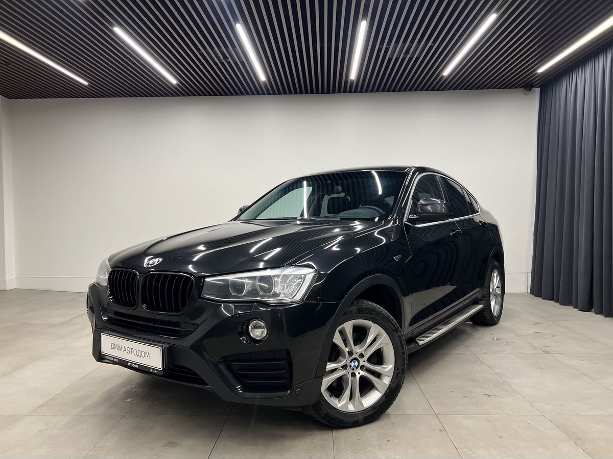 Автомобиль BMW X4 I поколение (F26) 3.0d AT 4WD (249 л.с.) Exclusive Локальная сборка Белый 2015 с пробегом 155 863 км