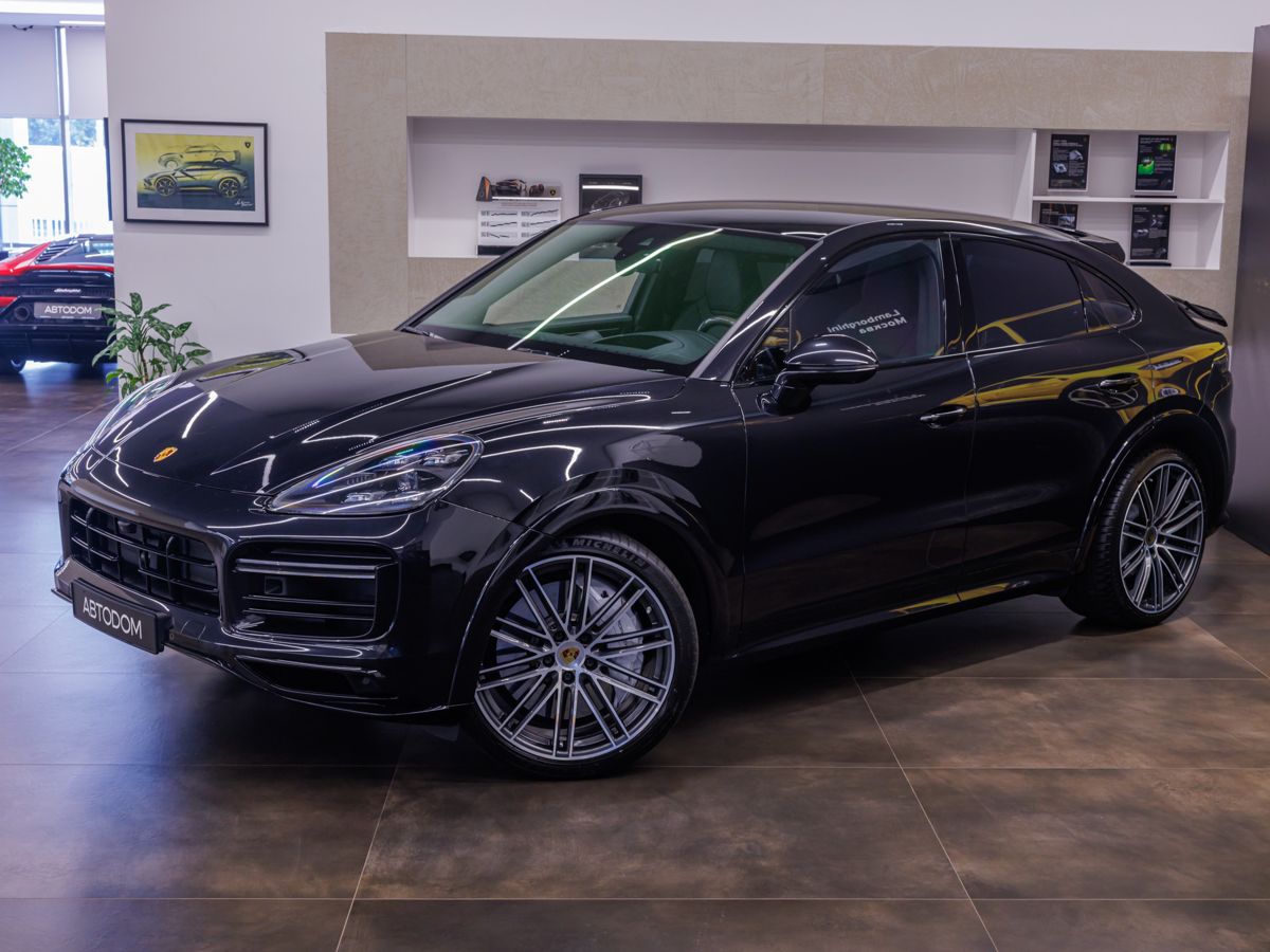 Porsche Cayenne III поколение Turbo 4.0 AT 4WD (550 л.с.) Turbo Coupe Чёрный 2019 с пробегом 110 126 км