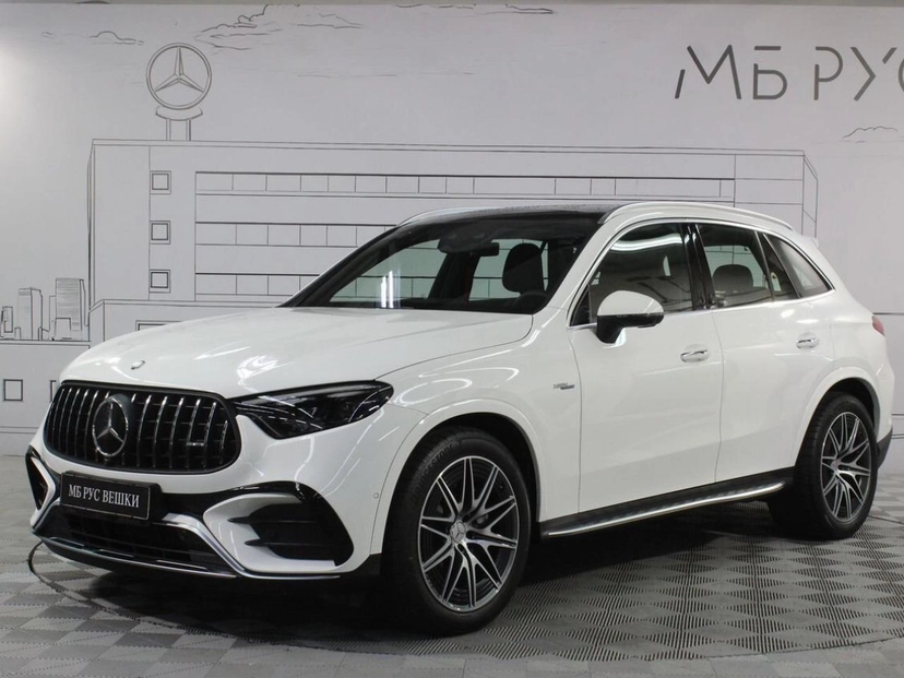 Автомобиль Mercedes-Benz GLC AMG II поколение (X254) 2.0 AT 4WD (421 л.с.) Base Белый 2024