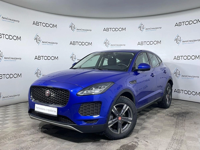 Автомобиль Jaguar E-Pace I поколение 2.0d AT 4WD (150 л.с.) Base Синий 2019 с пробегом 88 018 км