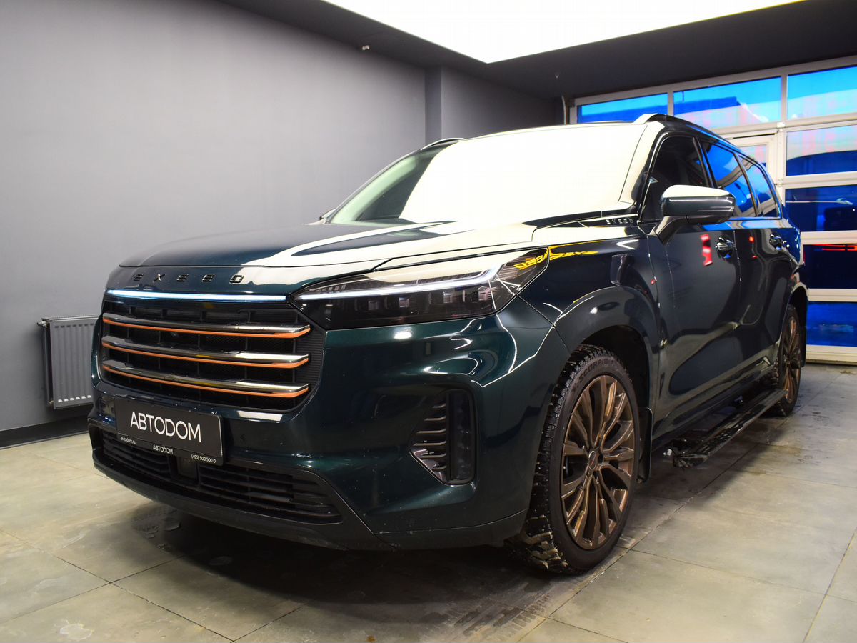Автомобиль EXEED VX I поколение 2.0 AMT 4WD (249 л.с.) President LE Зелёный 2022 с пробегом 106 000 км