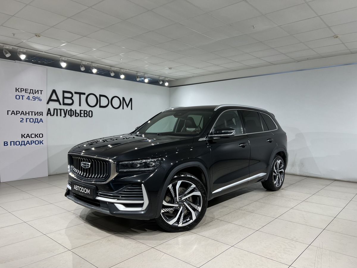 Geely Monjaro I поколение 2.0 AT 4WD (238 л.с.) Флагман Чёрный 2023 с пробегом 56 000 км