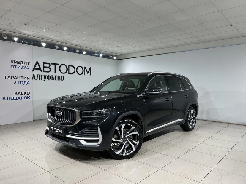 Geely Monjaro I поколение 2.0 AT 4WD (238 л.с.) Флагман Чёрный 2023 с пробегом 56 000 км