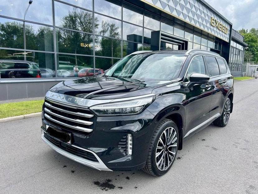 EXEED VX I поколение 2.0 AMT 4WD (249 л.с.) President Чёрный 2023 с пробегом 74 003 км
