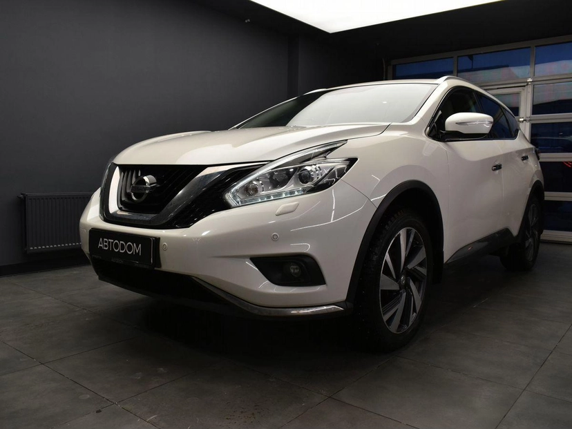Автомобиль Nissan Murano III поколение (Z52) 3.5 CVT 4WD (249 л.с.) High+ Белый 2019 с пробегом 68 698 км