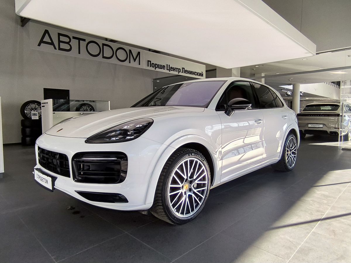Автомобиль Porsche Cayenne III поколение S 2.9 AT 4WD (440 л.с.) Cayenne S Белый 2019 с пробегом 126 016 км