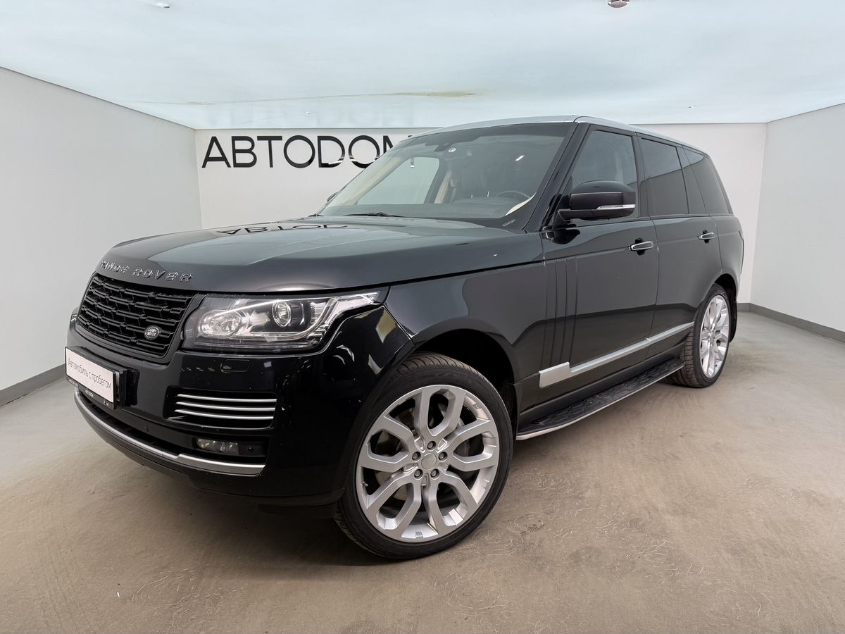 Land Rover Range Rover IV поколение 5.0 AT 4WD (510 л.с.) Vogue SE Чёрный 2014 с пробегом 260 566 км