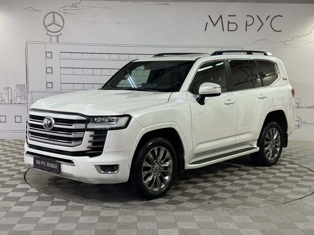 Toyota Land Cruiser X (J300) 3.4d AT 4WD (299 л.с.) 70th Anniversary Белый 2021 с пробегом 109 633 км