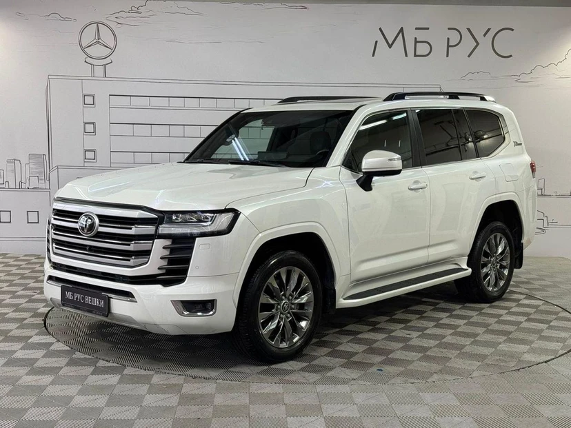 Toyota Land Cruiser X (J300) 3.4d AT 4WD (299 л.с.) 70th Anniversary Белый 2021 с пробегом 109 633 км