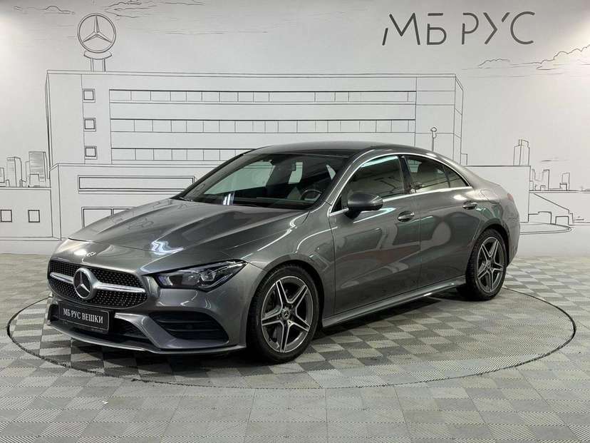 Автомобиль Mercedes-Benz CLA II поколение (C118/X118) 200 1.3 AMT (150 л.с.) Sport Серый 2019 с пробегом 94 312 км