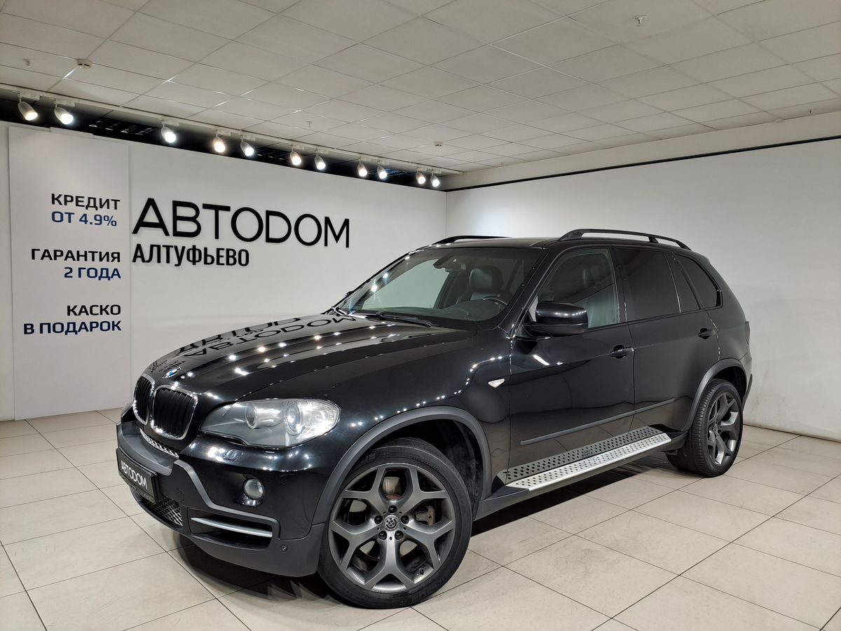BMW X5 II поколение (E70) 3.0d AT 4WD (286 л.с.) Base Чёрный 2009 с пробегом 234 431 км