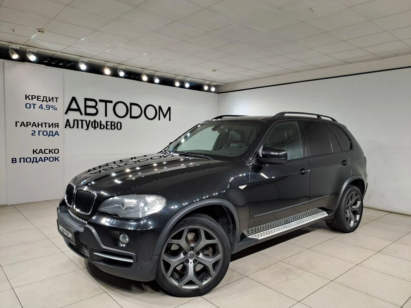 BMW X5 II поколение (E70) 3.0d AT 4WD (286 л.с.) Base Чёрный 2009 с пробегом 234 431 км