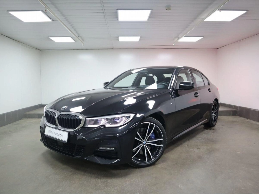 Автомобиль BMW 3 серии VII поколение (G20/G21/G28) 330 3.0d AT 4WD (265 л.с.) M Sport Чёрный 2020 с пробегом 65 000 км