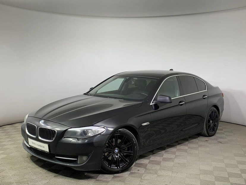 Автомобиль BMW 5 серии VI (F07/F10/F11) [рестайлинг] 520 2.0 AT (184 л.с.) Base Чёрный 2013 с пробегом 528 227 км