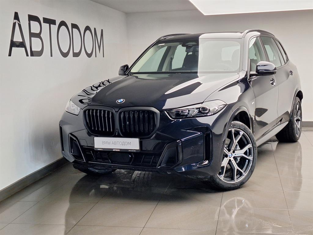 Автомобиль BMW X5 IV (G05) [рестайлинг] 2.0 AT 4WD (258 л.с.) Premium M Sport Night Чёрный 2025 