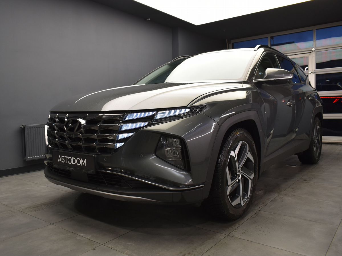 Автомобиль Hyundai Tucson IV поколение 2.5 AT 4WD (190 л.с.) Visioner Серый 2022 с пробегом 69 490 км